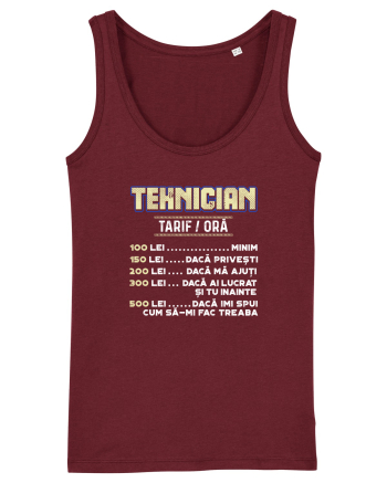 Tehnician Burgundy