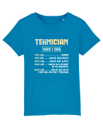 Tehnician Tricou mânecă scurtă  Copii Mini Creator