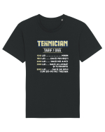 Tehnician Tricou mânecă scurtă Unisex Rocker