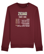 Zidar Bluză mânecă lungă Unisex Rise