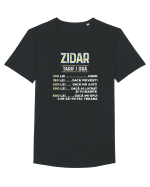 Zidar Tricou mânecă scurtă guler larg Bărbat Skater