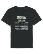 Zugrav Tricou mânecă scurtă Unisex Rocker