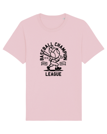 Baseball Champion Black Cotton Pink