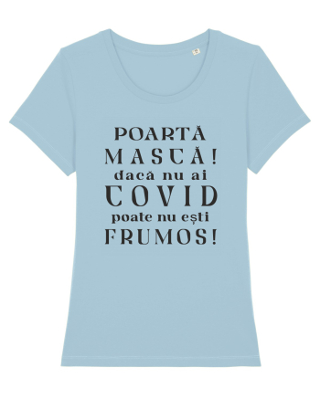 Poartă Mască ! Sky Blue