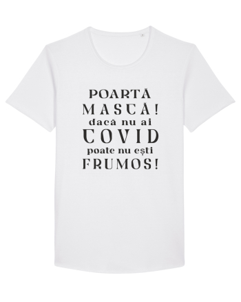 Poartă Mască ! White