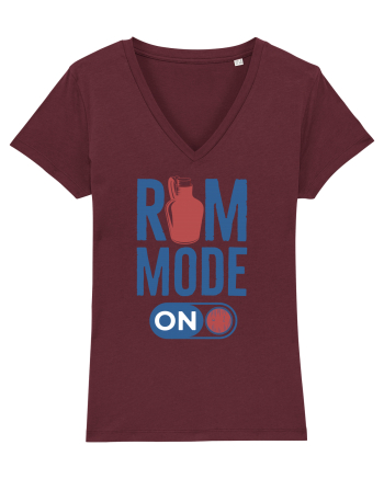 Rom Mode Burgundy