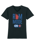Rom Mode Tricou mânecă scurtă guler V Bărbat Presenter