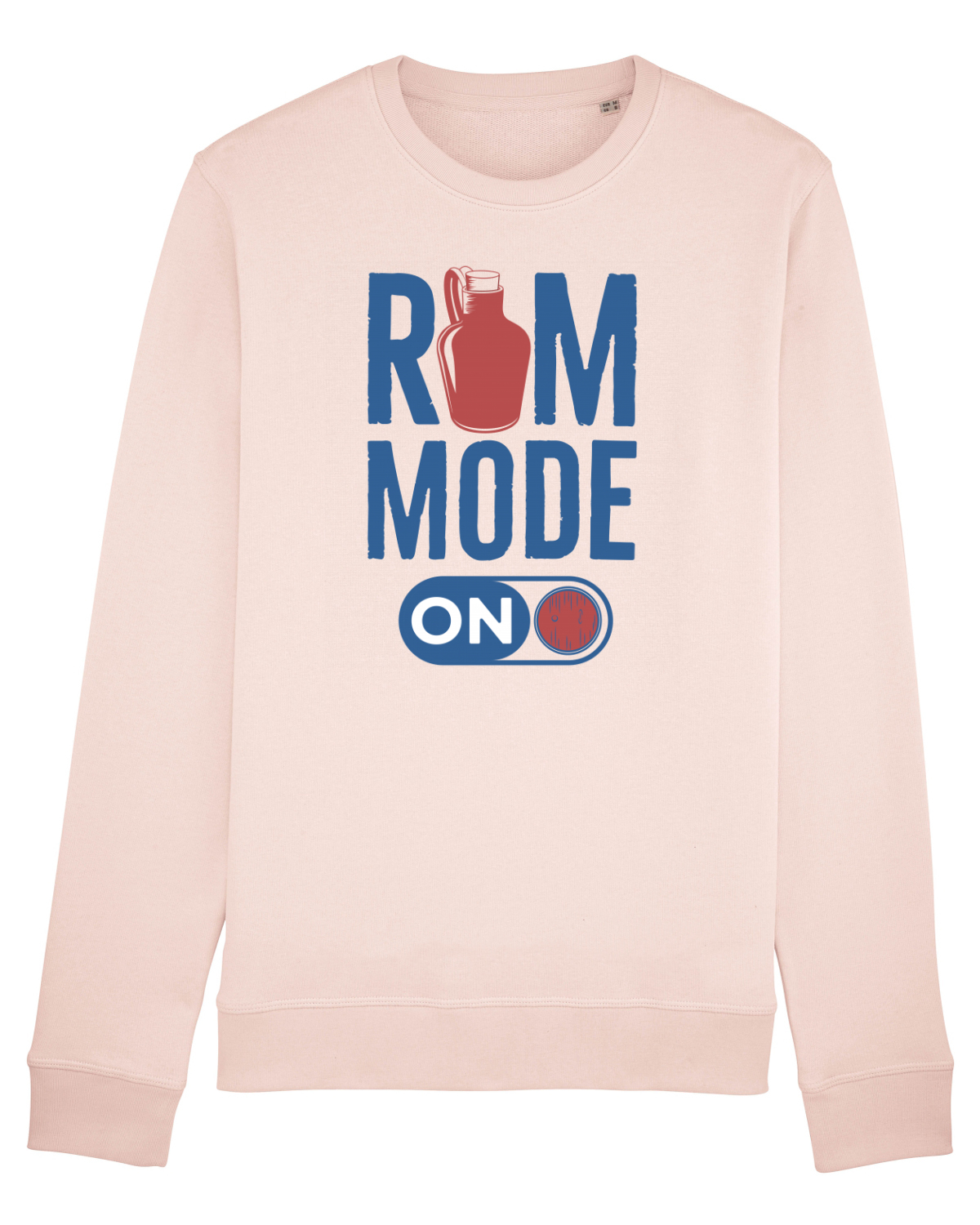 Bluză mânecă lungă Unisex Rise Candy Pink