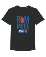 Rom Mode Tricou mânecă scurtă guler larg Bărbat Skater