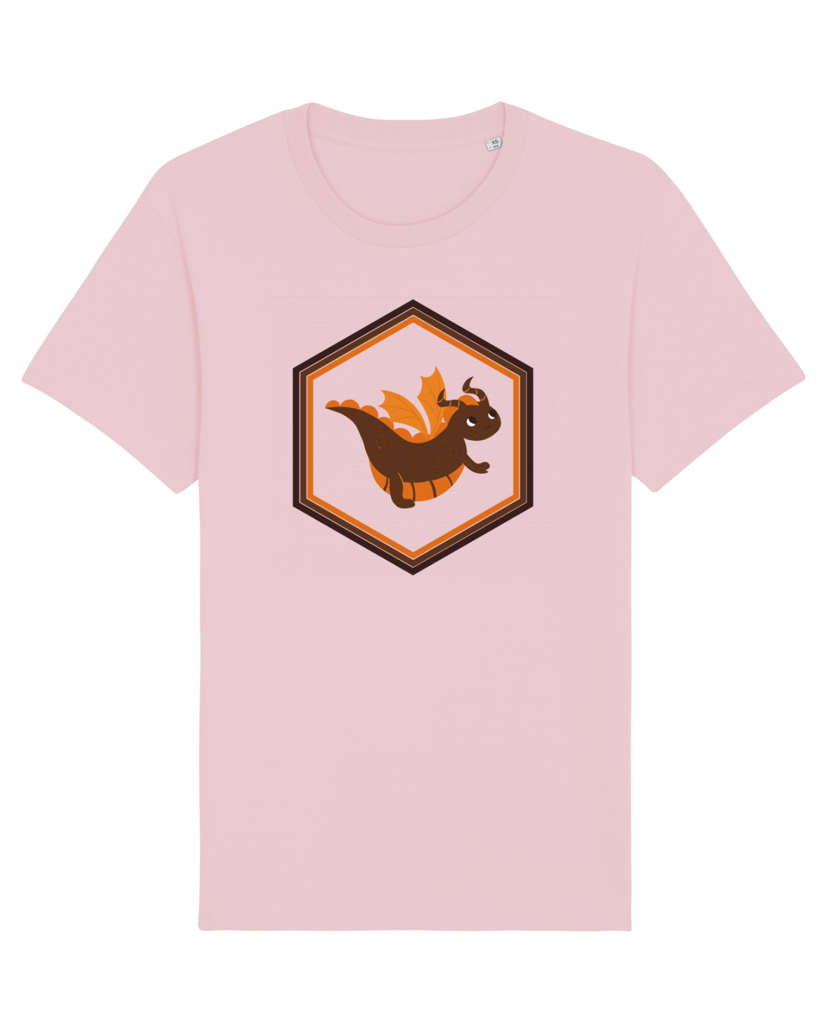Tricou mânecă scurtă Unisex Rocker Cotton Pink