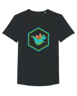 Baby Dragon Tricou mânecă scurtă guler larg Bărbat Skater
