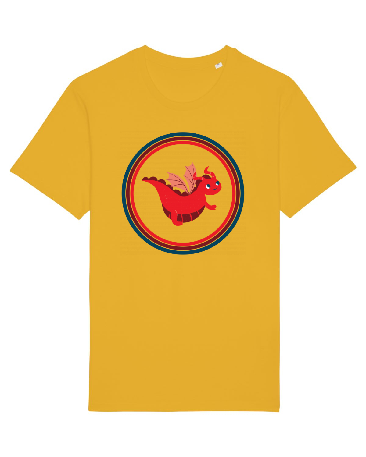 Tricou mânecă scurtă Unisex Rocker Spectra Yellow