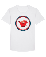 Baby Dragon Tricou mânecă scurtă guler larg Bărbat Skater