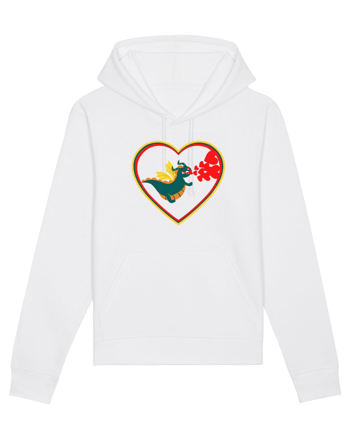 Hanorac Unisex Drummer White