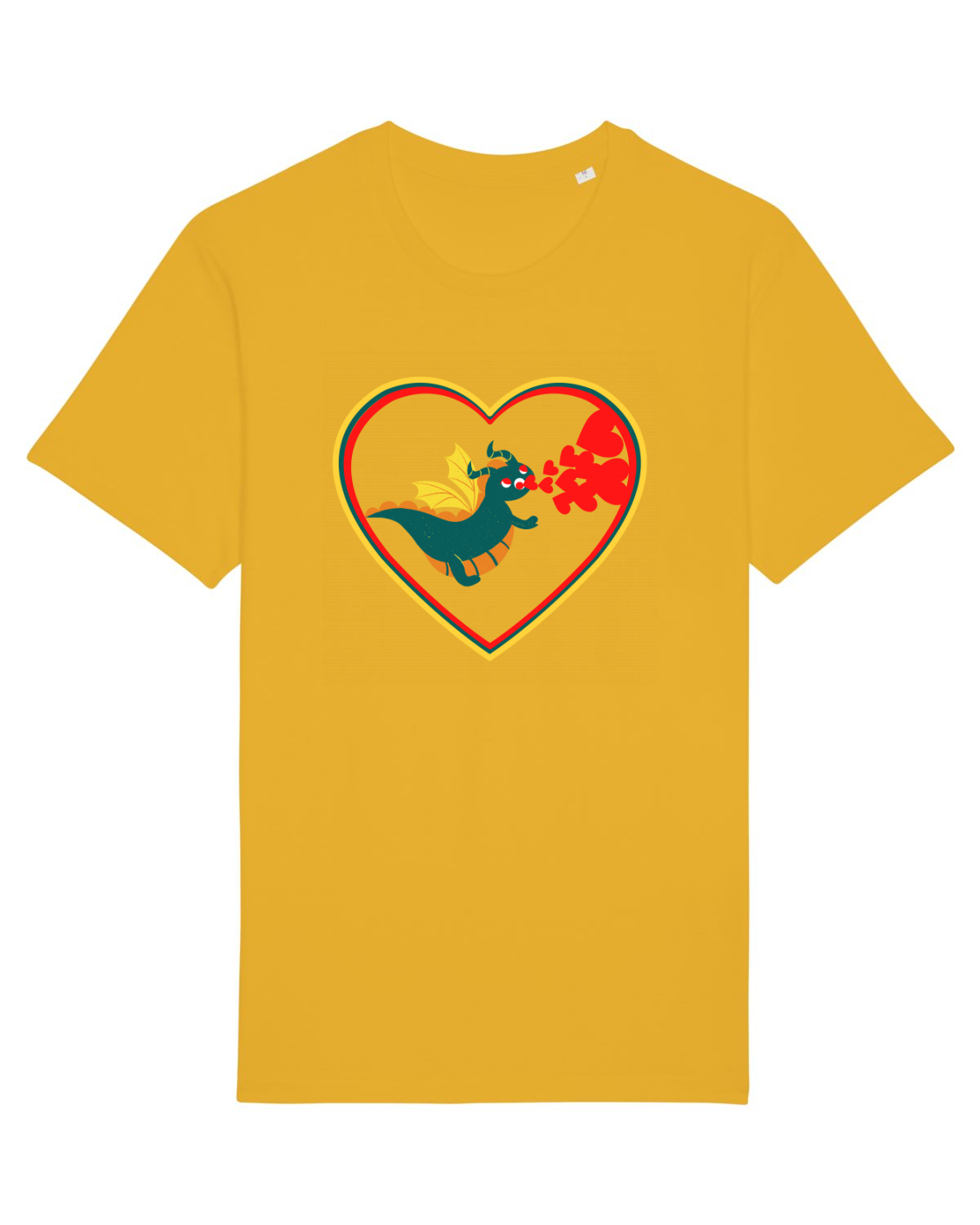 Tricou mânecă scurtă Unisex Rocker Spectra Yellow