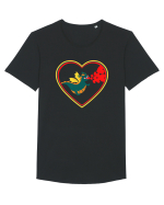 Baby Dragon Tricou mânecă scurtă guler larg Bărbat Skater