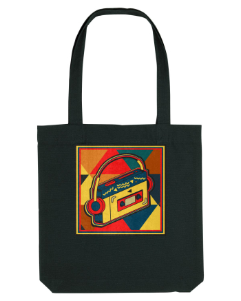 Retro Cassette Player Black