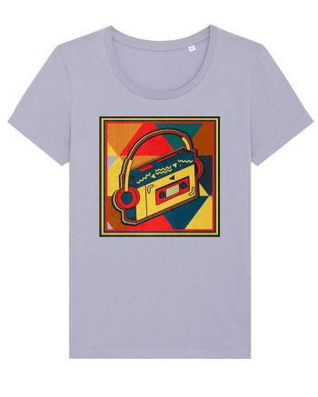 Retro Cassette Player Lavender