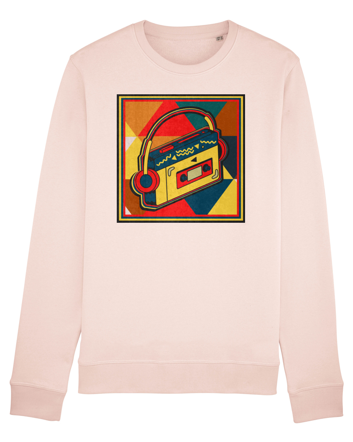 Bluză mânecă lungă Unisex Rise Candy Pink
