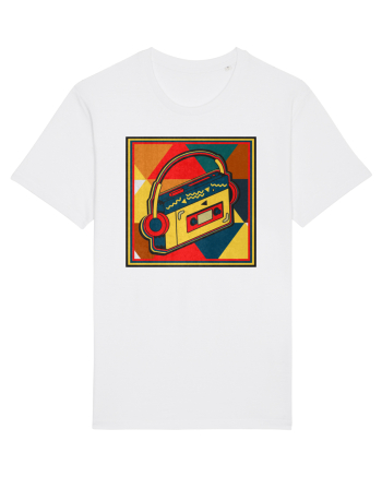 Retro Cassette Player White