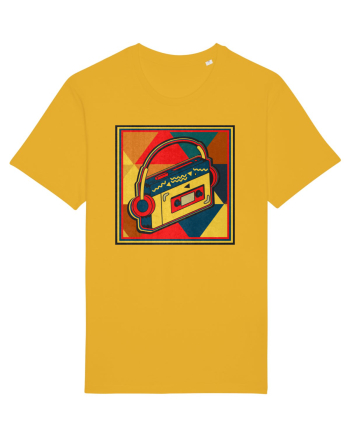 Retro Cassette Player Spectra Yellow