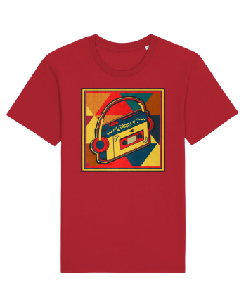 Retro Cassette Player Red