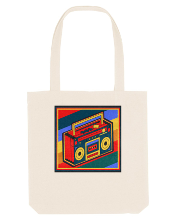 Retro Cassette Player Natural