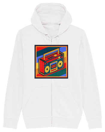 Retro Cassette Player White