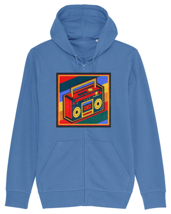 Retro Cassette Player Bright Blue