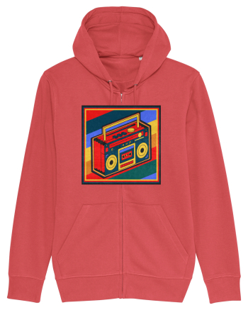 Retro Cassette Player Carmine Red
