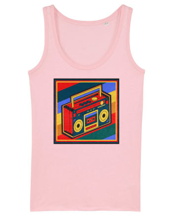 Retro Cassette Player Cotton Pink