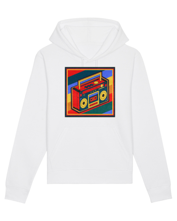 Retro Cassette Player White