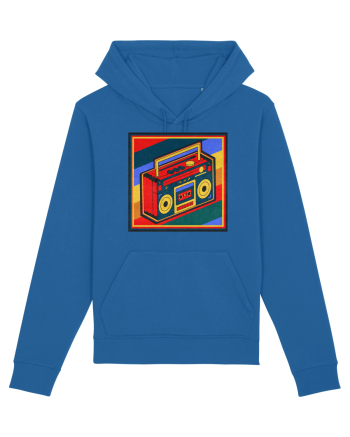 Retro Cassette Player Royal Blue
