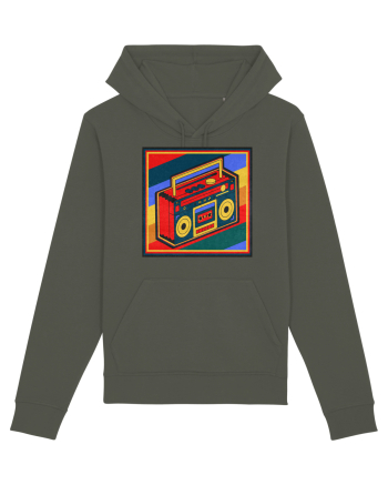 Retro Cassette Player Khaki