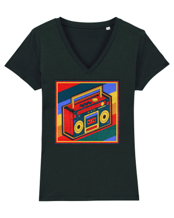 Retro Cassette Player Black