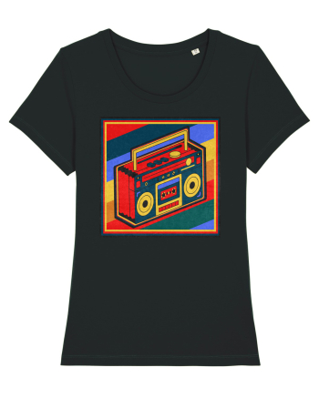 Retro Cassette Player Black