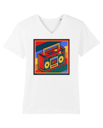 Retro Cassette Player White