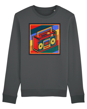 Retro Cassette Player Anthracite