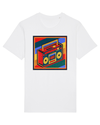 Retro Cassette Player White
