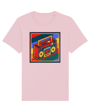 Retro Cassette Player Cotton Pink