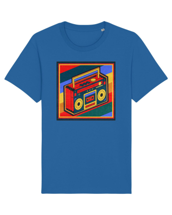 Retro Cassette Player Royal Blue