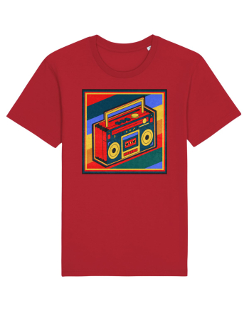 Retro Cassette Player Red
