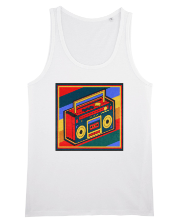 Retro Cassette Player White