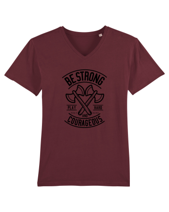 Be Strong Axe Black Burgundy
