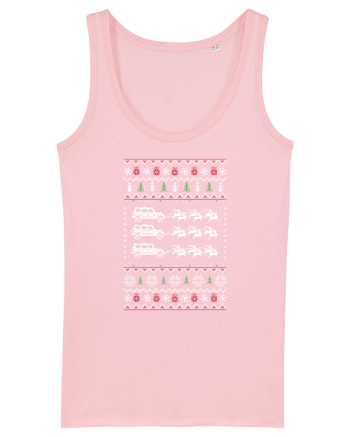 CHRISTMAS CAR Cotton Pink