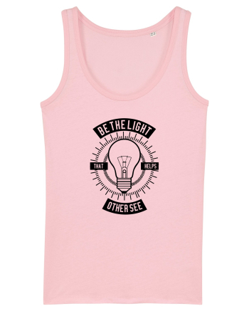 Be the light bulb Black Cotton Pink