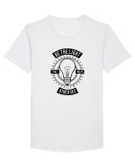 Be the light bulb Black Tricou mânecă scurtă guler larg Bărbat Skater
