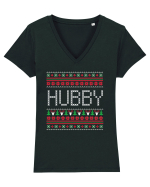 CHRISTMAS Tricou mânecă scurtă guler V Damă Evoker