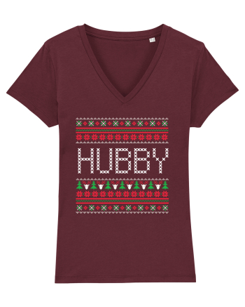 CHRISTMAS Burgundy
