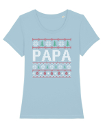 CHRISTMAS Tricou mânecă scurtă guler larg fitted Damă Expresser